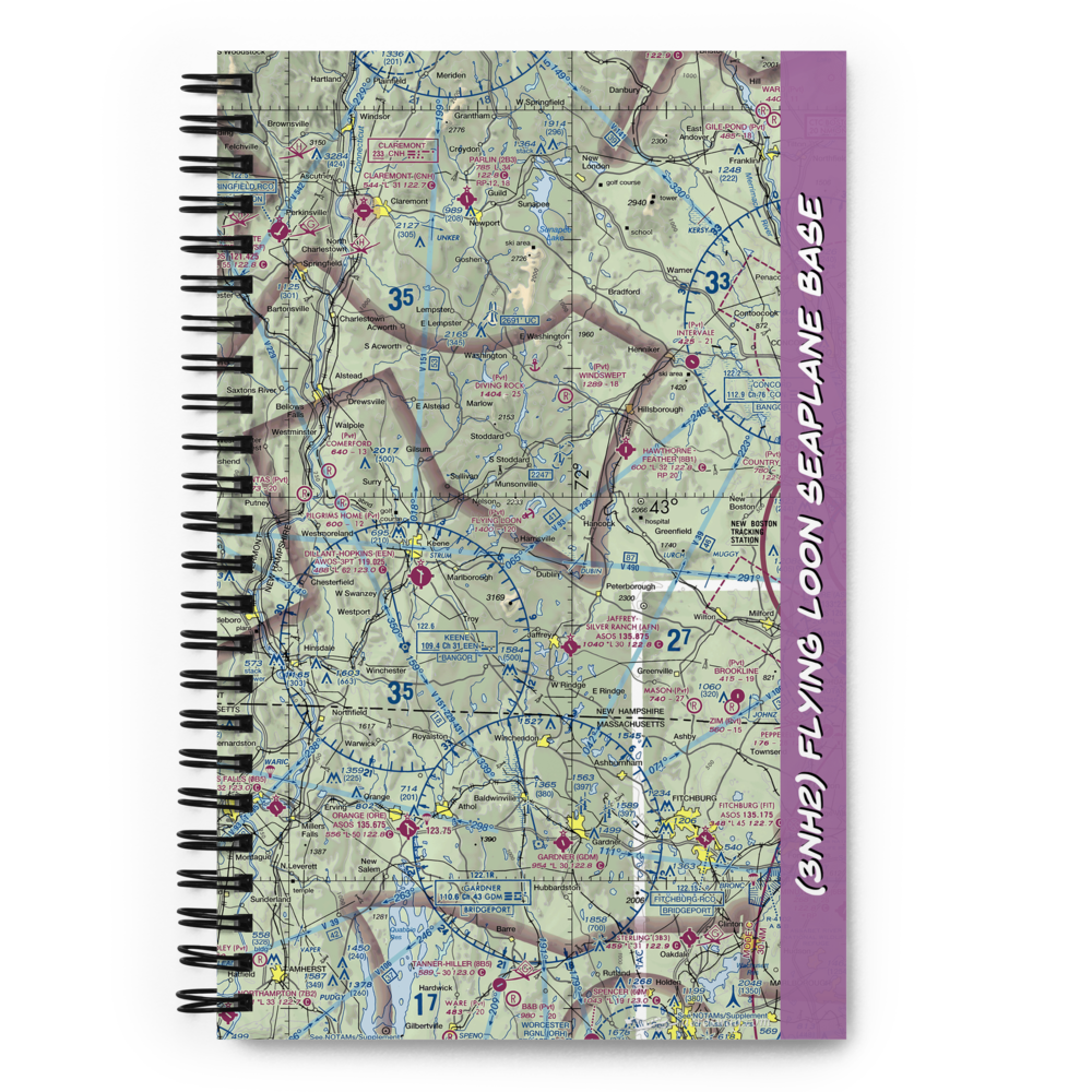 Flying Loon Seaplane Base (3NH2) VFR Sectional Notebook 