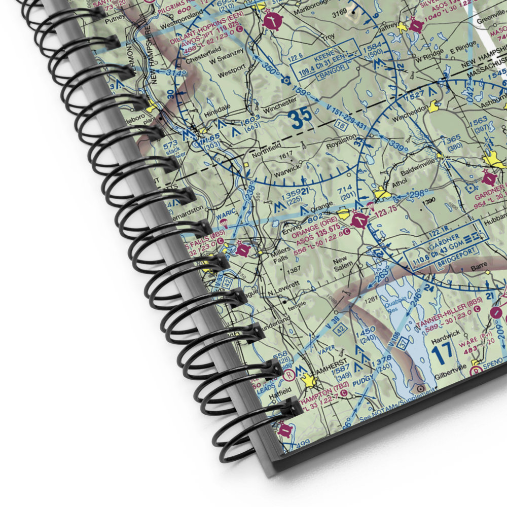 Flying Loon Seaplane Base (3NH2) VFR Sectional Notebook 