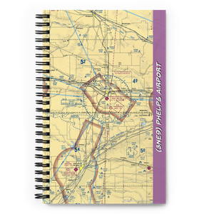 Phelps Airport (3NE9) VFR Sectional Notebook