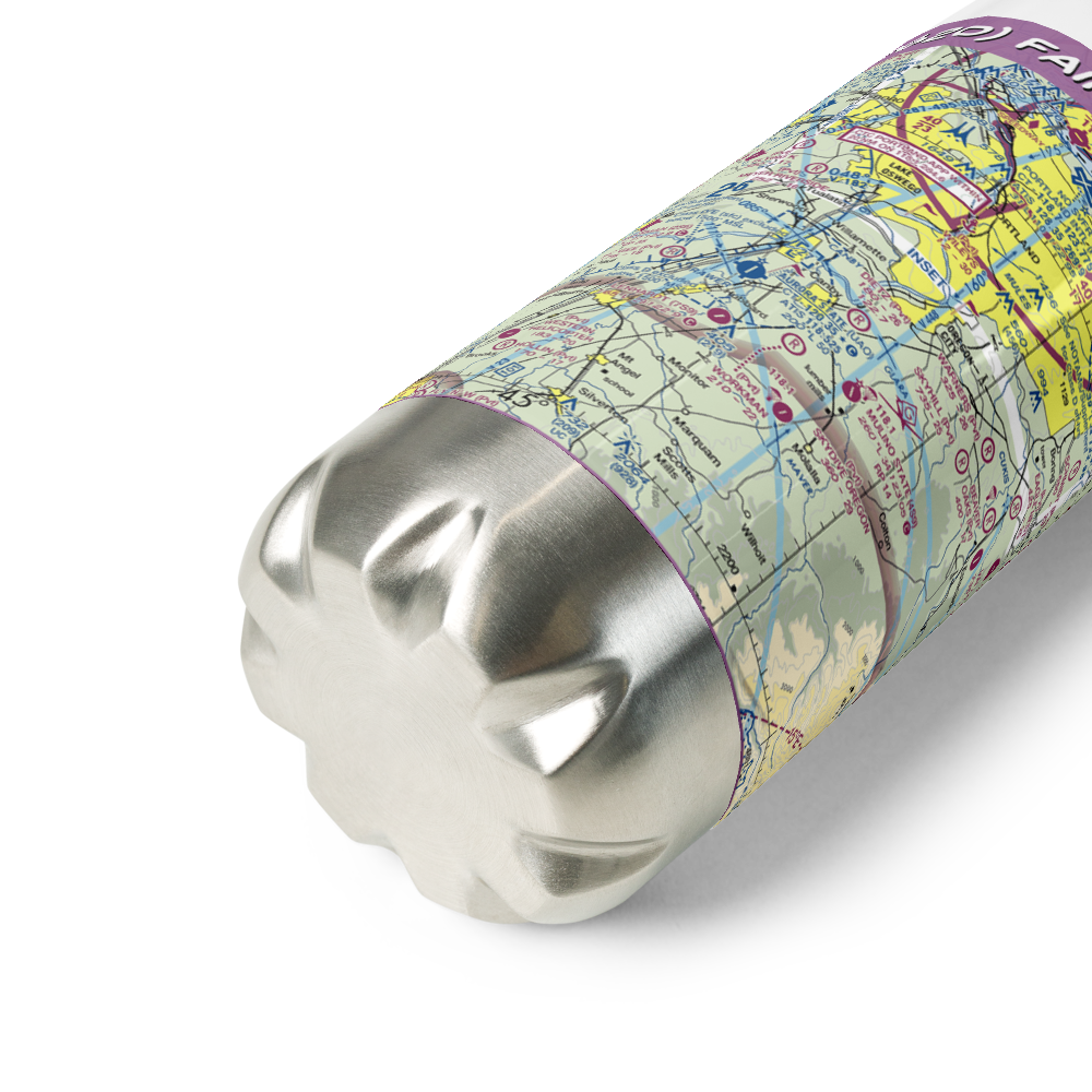 Fairways Airport (OG20) VFR Sectional Water Bottle 