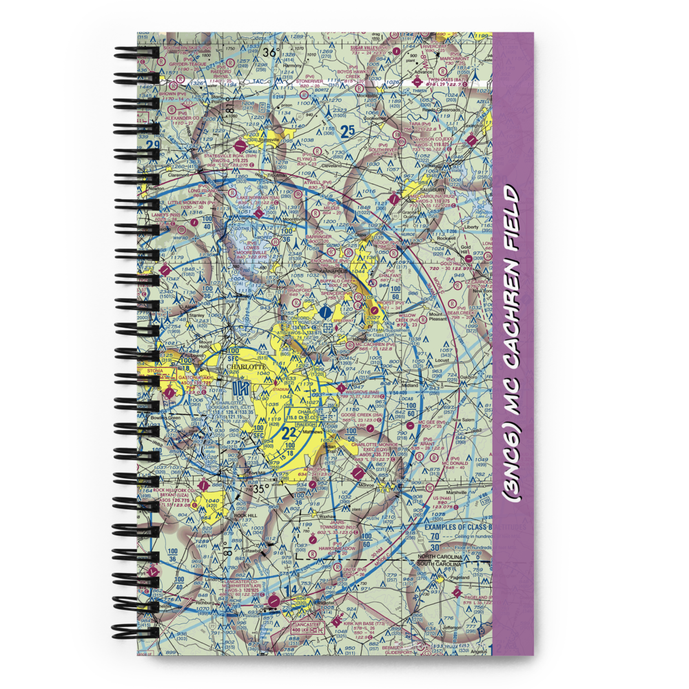 Mc Cachren Field (3NC6) VFR Sectional Notebook 