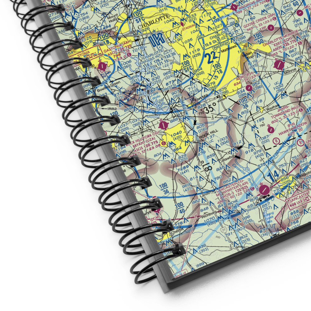 Mc Cachren Field (3NC6) VFR Sectional Notebook 