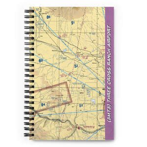 Three Cross Ranch Airport (3MT3) VFR Sectional Notebook