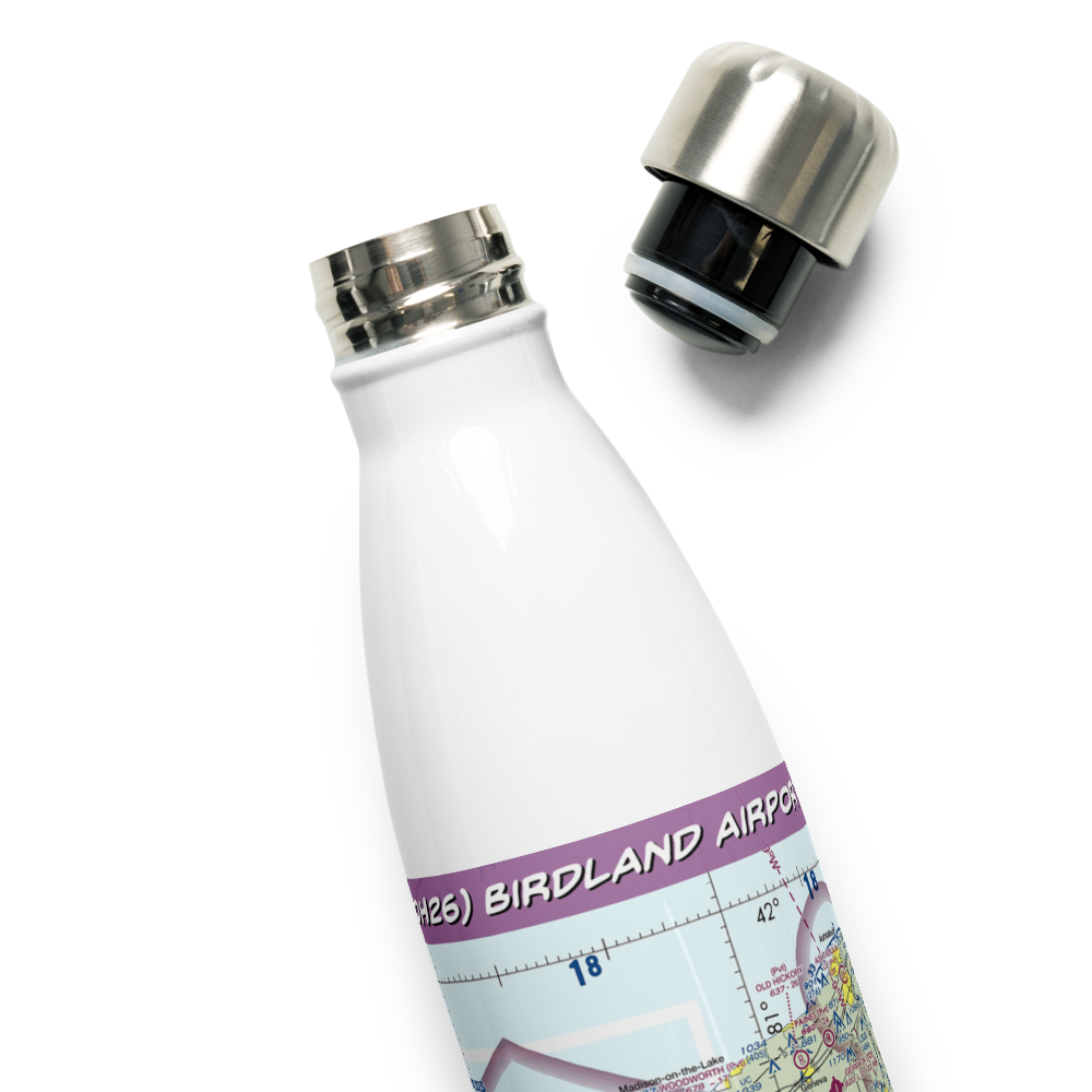 Birdland Airport (OH26) VFR Sectional Water Bottle 
