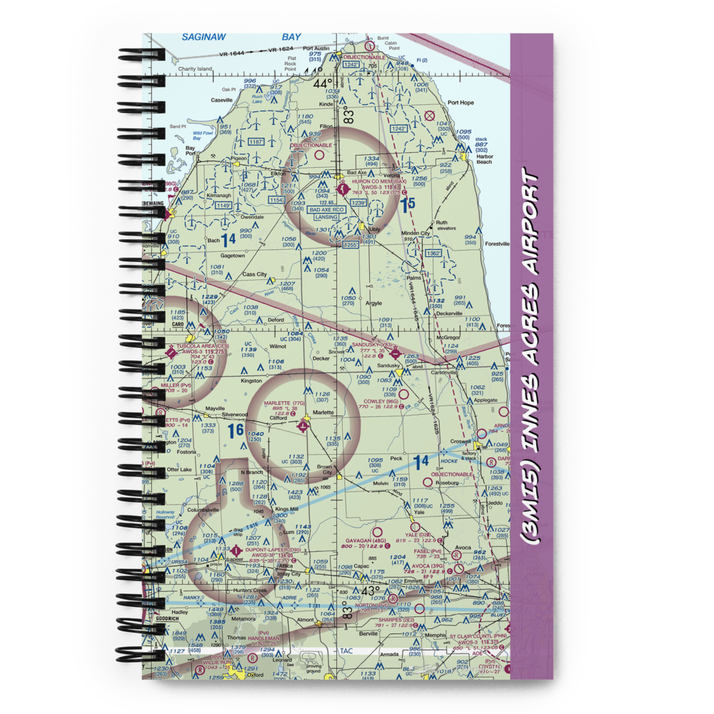 Innes Acres Airport (3MI5) VFR Sectional Notebook 