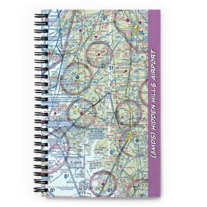 Hidden Hills Airport (3MD5) VFR Sectional Notebook