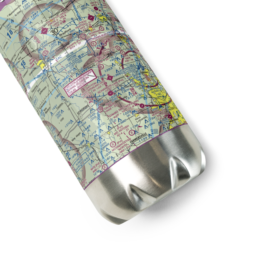 Swigart Airport (OH78) VFR Sectional Water Bottle 