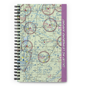 Mc Leansboro Airport (3LL8) VFR Sectional Notebook