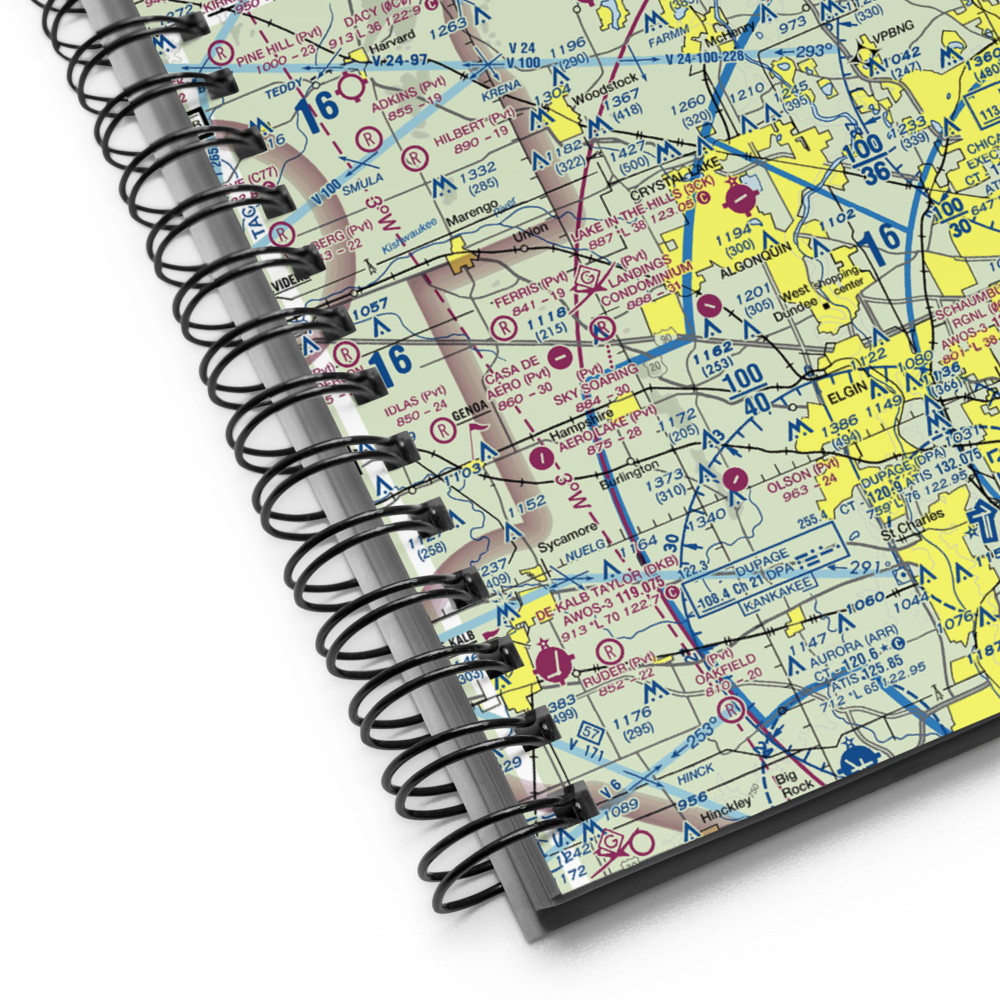Richardson Field (3LL5) VFR Sectional Notebook 