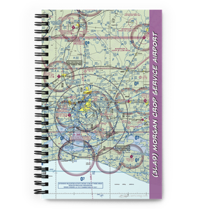 Morgan Crop Service Airport (3LA9) VFR Sectional Notebook