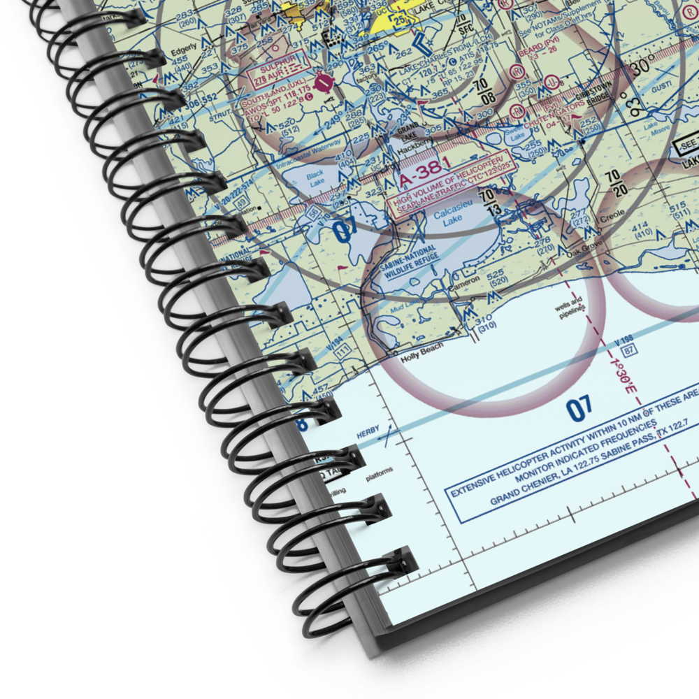 Morgan Crop Service Airport (3LA9) VFR Sectional Notebook 