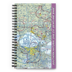 Southern Natural Gas Co. Seaplane Base (3LA2) VFR Sectional Notebook