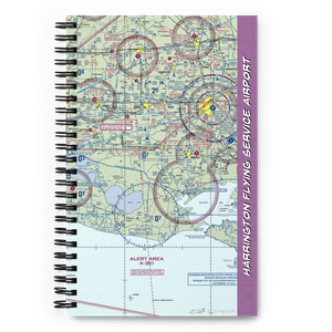 Harrington Flying Service Airport (3LA0) VFR Sectional Notebook
