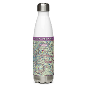 Ross Field (OI25) VFR Sectional Water Bottle