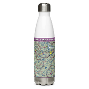 Lanker Airport (OI28) VFR Sectional Water Bottle