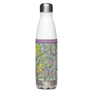 Stoney's Airport (OI32) VFR Sectional Water Bottle