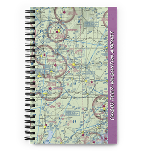 Reed-Wilsonton Airport (3KS8) VFR Sectional Notebook