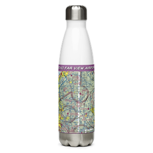 Far View Airport (OI41) VFR Sectional Water Bottle