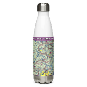 Flying Acres Airport (OI49) VFR Sectional Water Bottle