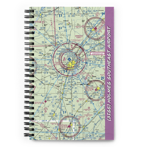 Holmes Southeast Airport (3IS5) VFR Sectional Notebook