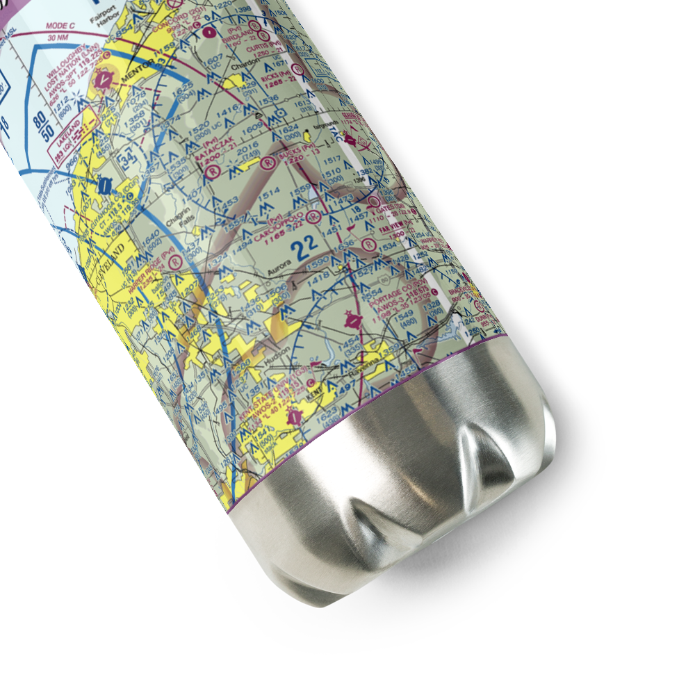Rataiczak Airport (OI62) VFR Sectional Water Bottle 