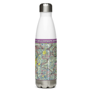 Williamson Airport (OI73) VFR Sectional Water Bottle