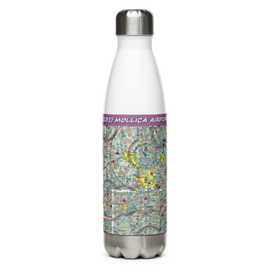Mollica Airport (OI81) VFR Sectional Water Bottle
