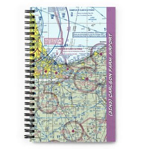 Carlson Farm Airport (3IN3) VFR Sectional Notebook