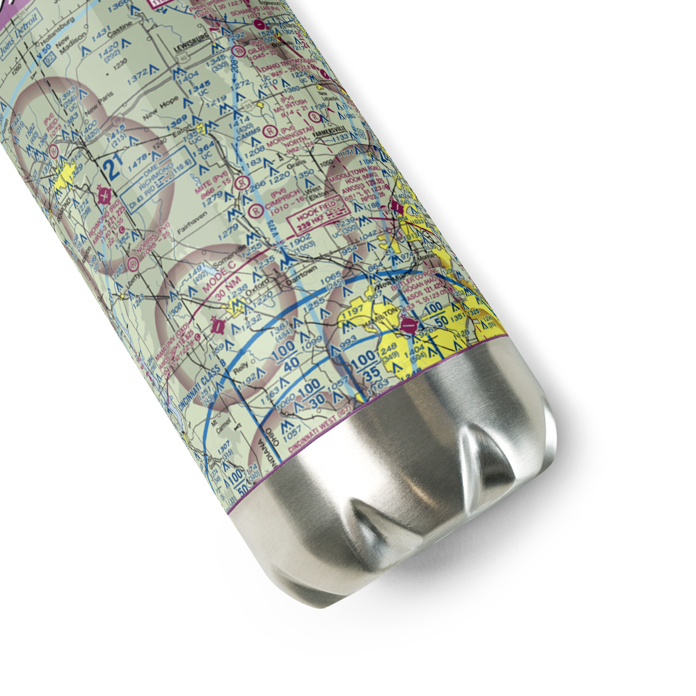 Mite Airport (OI89) VFR Sectional Water Bottle 