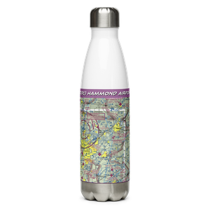 Hammond Airport (OI91) VFR Sectional Water Bottle