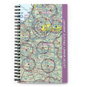 Birkey Private Airport (3II8) VFR Sectional Notebook