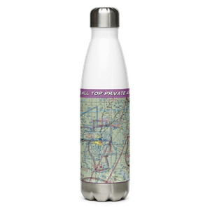 Hill Top Private Airport (OK08) VFR Sectional Water Bottle