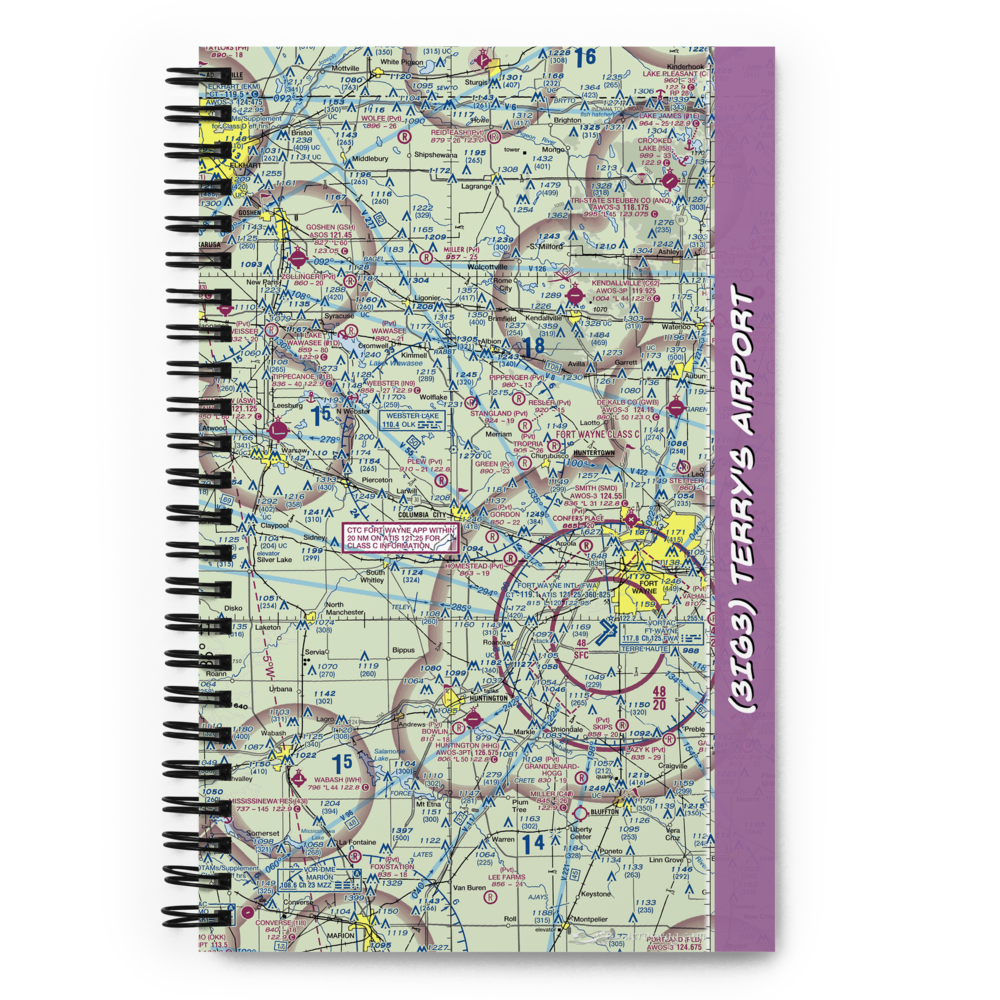 Terry's Airport (3IG3) VFR Sectional Notebook 