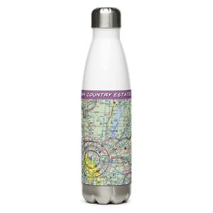 Avian Country Estates Airport (OK15) VFR Sectional Water Bottle