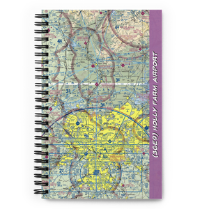 Holly Farm Airport (3GE9) VFR Sectional Notebook