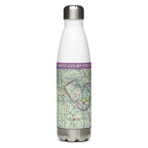 Colby Field (OK24) VFR Sectional Water Bottle