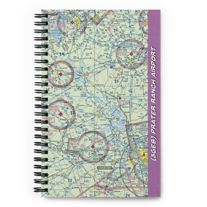 Prater Ranch Airport (3GE8) VFR Sectional Notebook