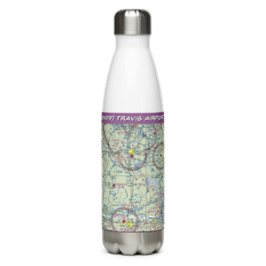 Travis Airport (OK29) VFR Sectional Water Bottle