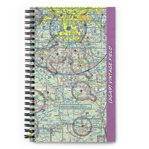 Vintage Field (3GA9) VFR Sectional Notebook
