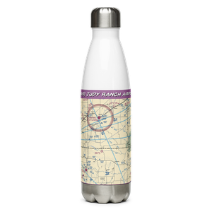 Judy Ranch Airport (OK39) VFR Sectional Water Bottle