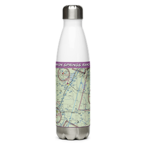 Canyon Springs Ranch Airport (OK44) VFR Sectional Water Bottle