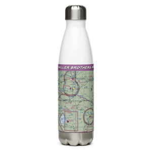 Miller Brothers Airport (OK47) VFR Sectional Water Bottle