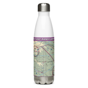 May Ranch Airport (OK54) VFR Sectional Water Bottle