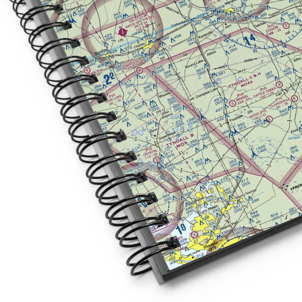 Hart Airport (3FL8) VFR Sectional Notebook 