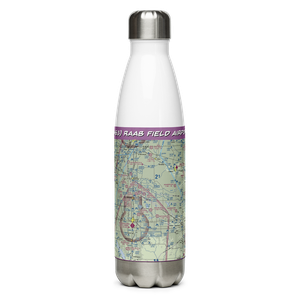 Raab Field Airport (OK63) VFR Sectional Water Bottle