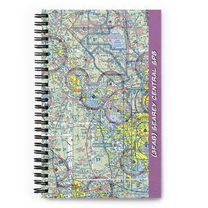 Searey Central SPB (3FA8) VFR Sectional Notebook