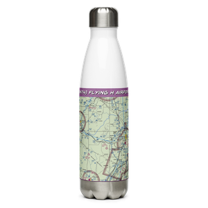 Flying H Airport (OK74) VFR Sectional Water Bottle