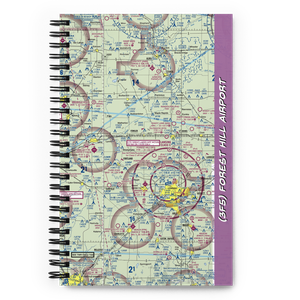 Forest Hill Airport (3F5) VFR Sectional Notebook