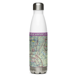 Temple Airport Inc Airport (OK79) VFR Sectional Water Bottle