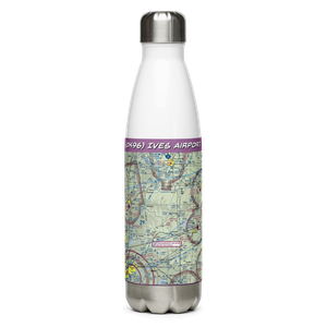 Ives Airport (OK96) VFR Sectional Water Bottle